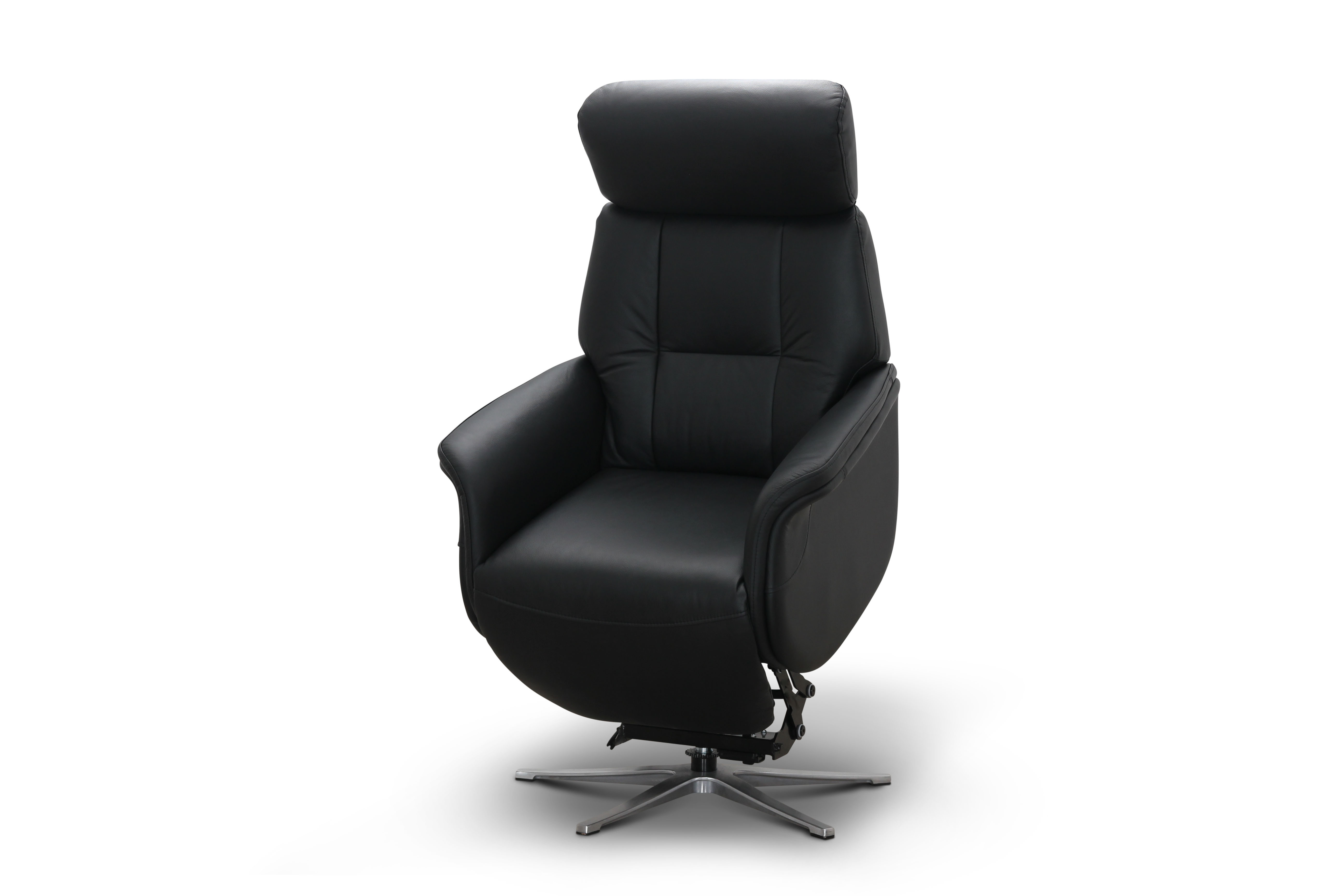 Lissabon - lyftfåtölj i skinn