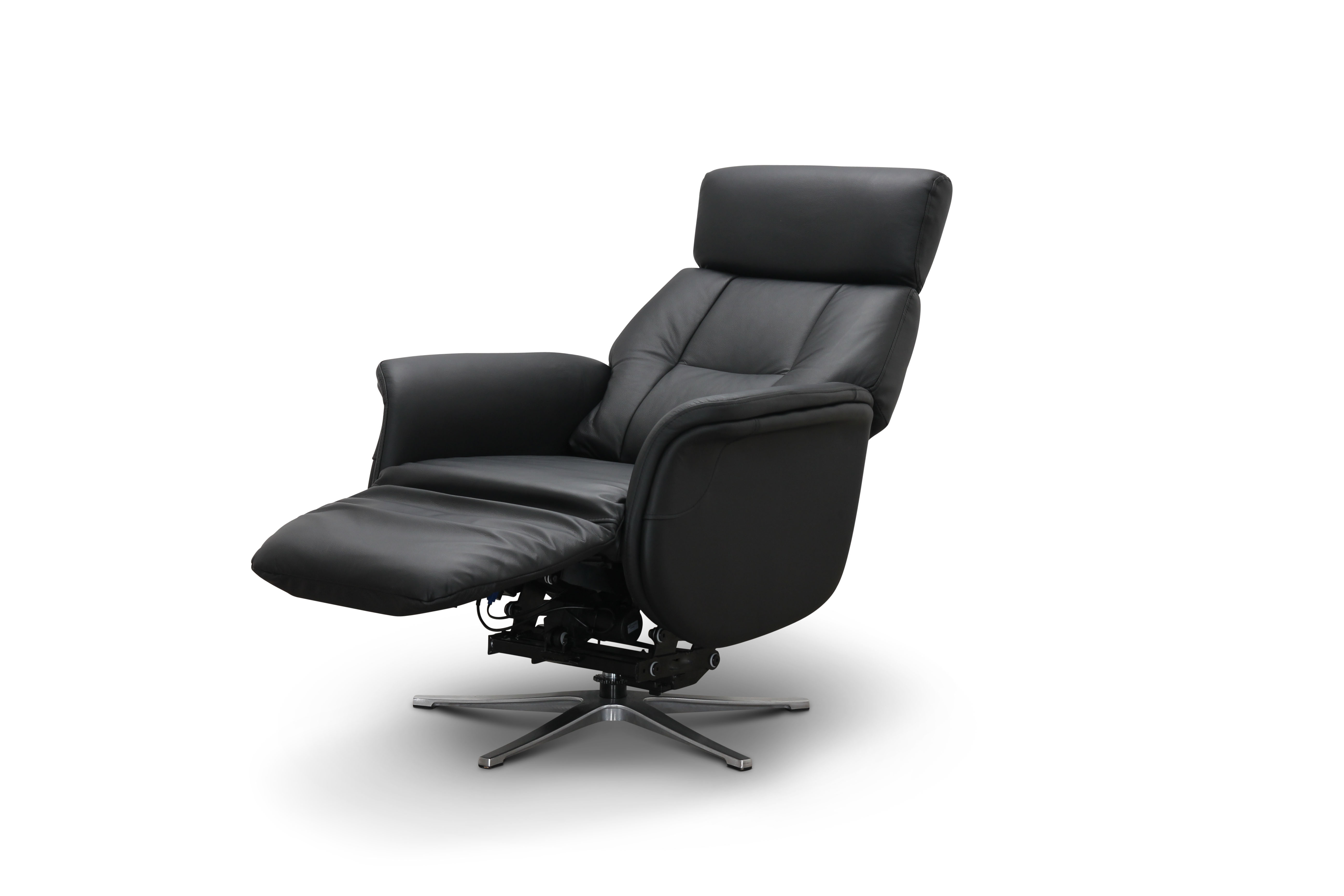 Lissabon - lyftfåtölj i skinn