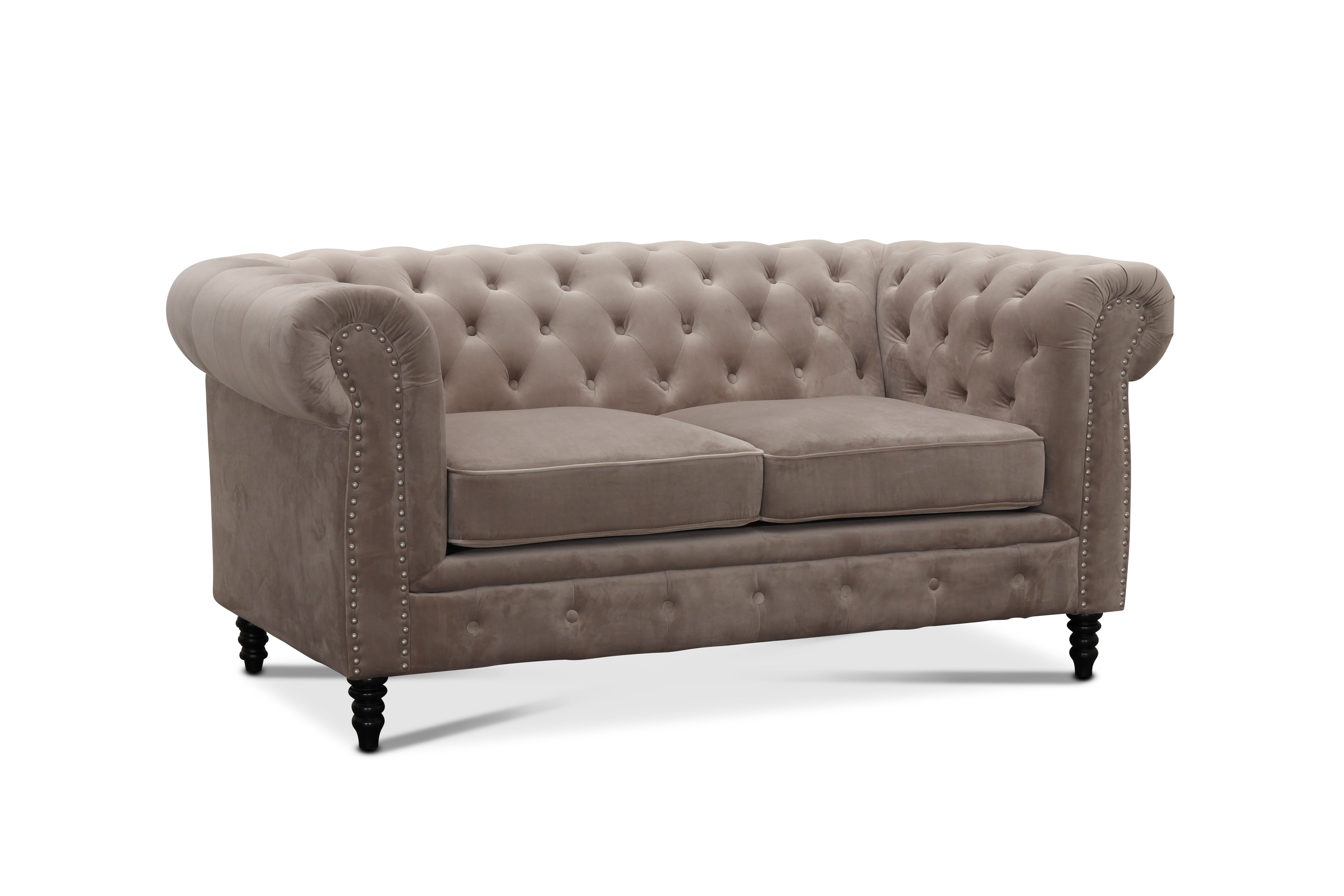 Cambridge 2-sits ljusgrå