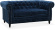 Cambridge 2-sits Chesterfield blå Cambridge 2-sits Chesterfield blå