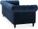 Cambridge 3-sits Chesterfield blå Cambridge 3-sits Chesterfield blå