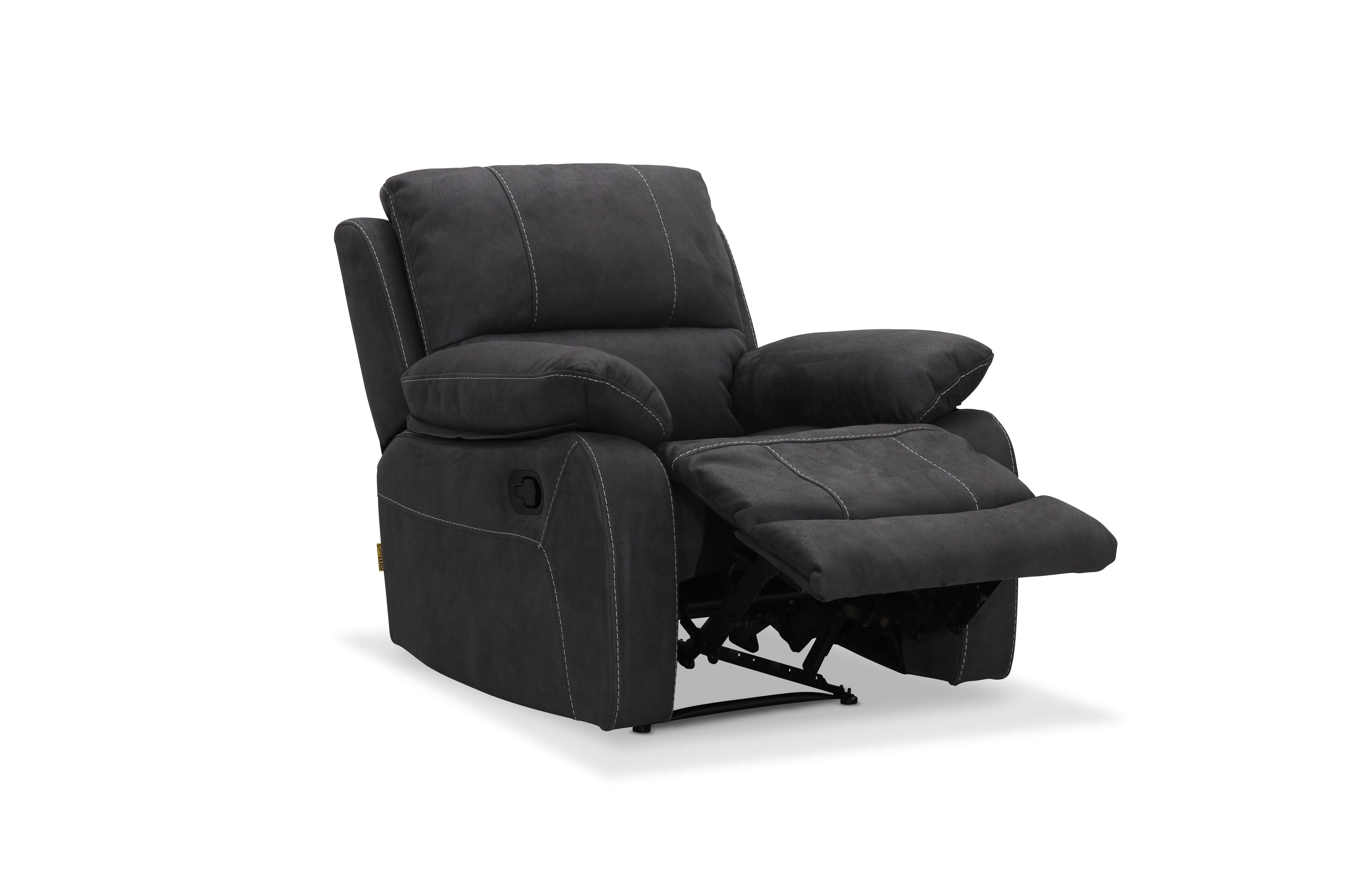 Texas recliner fåtölj grafitgrå