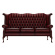 BYRON CHESTERFIELD 3-SITS ANTIQUE RED