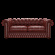 Shackleton Chesterfield 3-sits Old English Chestnut Shackleton Chesterfield 3-sits Old English Chestnut