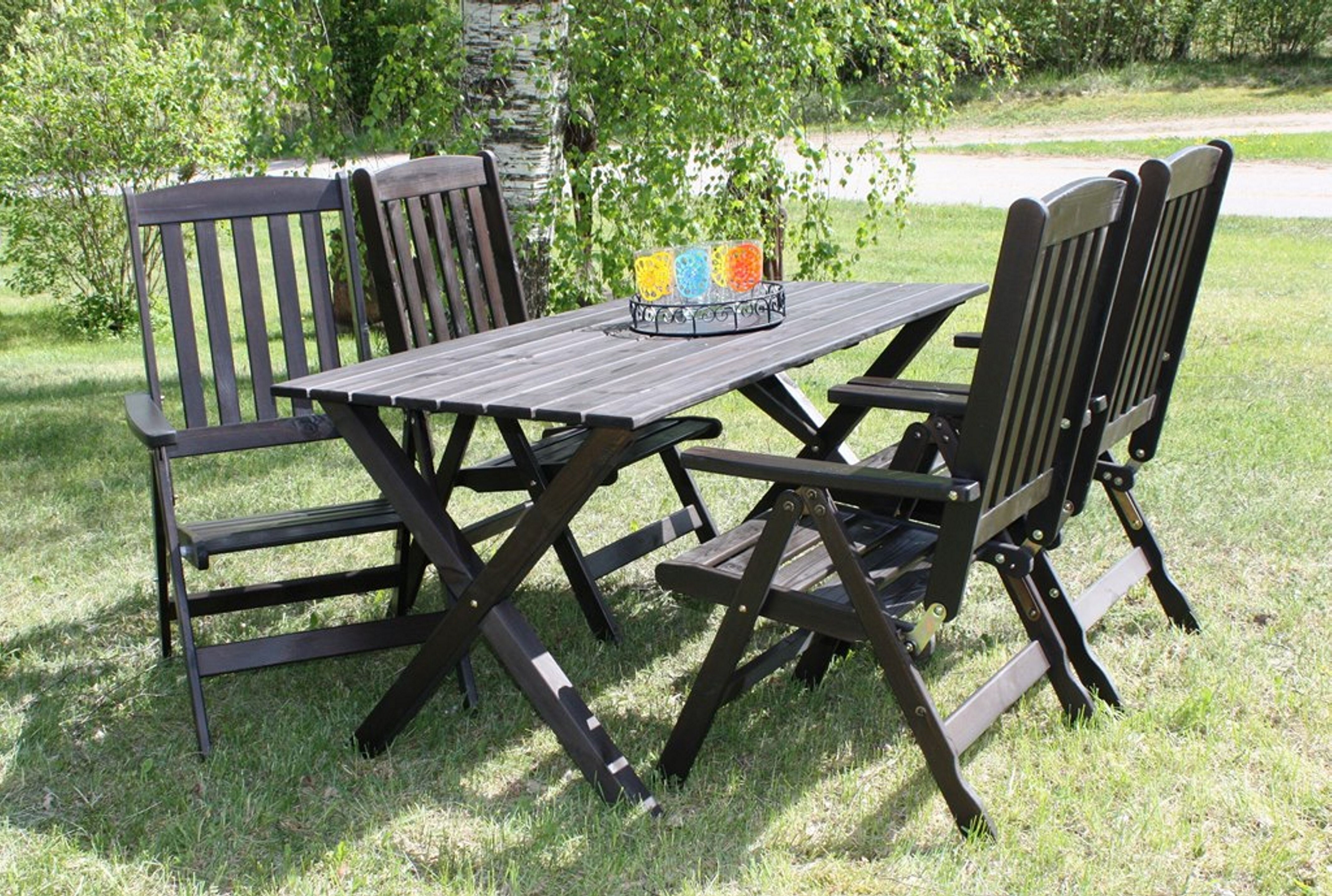 Oliver trädgårdsstol 2-pack