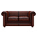 AUSTEN CHESTERFIELD 2-SITS ANTIQUE CHESTNUT AUSTEN CHESTERFIELD 2-SITS ANTIQUE CHESTNUT