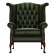 BYRON WINGCHAIR ANTIQUE GREEN BYRON WINGCHAIR ANTIQUE GREEN