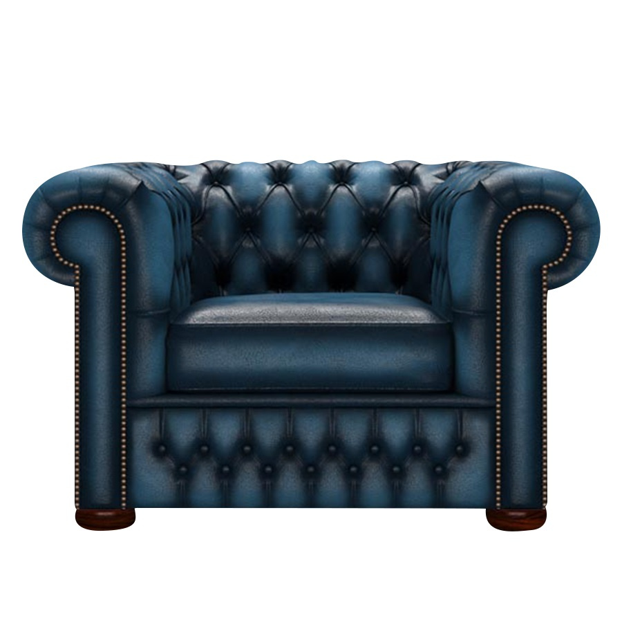 CHESTERFIELD CLASSIC FÅTÖLJ ANTIQUE BLUE