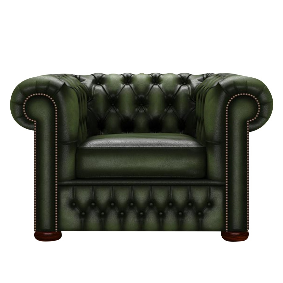 CHESTERFIELD CLASSIC FÅTÖLJ ANTIQUE GREEN