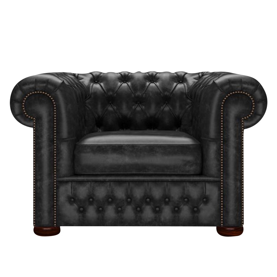 CHESTERFIELD CLASSIC FÅTÖLJ ETNA BLACK