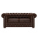 CHESTERFIELD CLASSIC 2-SITS TUDOR MAHOGANY CHESTERFIELD CLASSIC 2-SITS TUDOR MAHOGANY