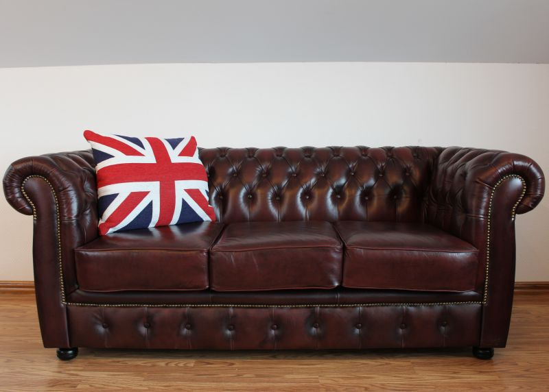 Winston 3-sits oxblod