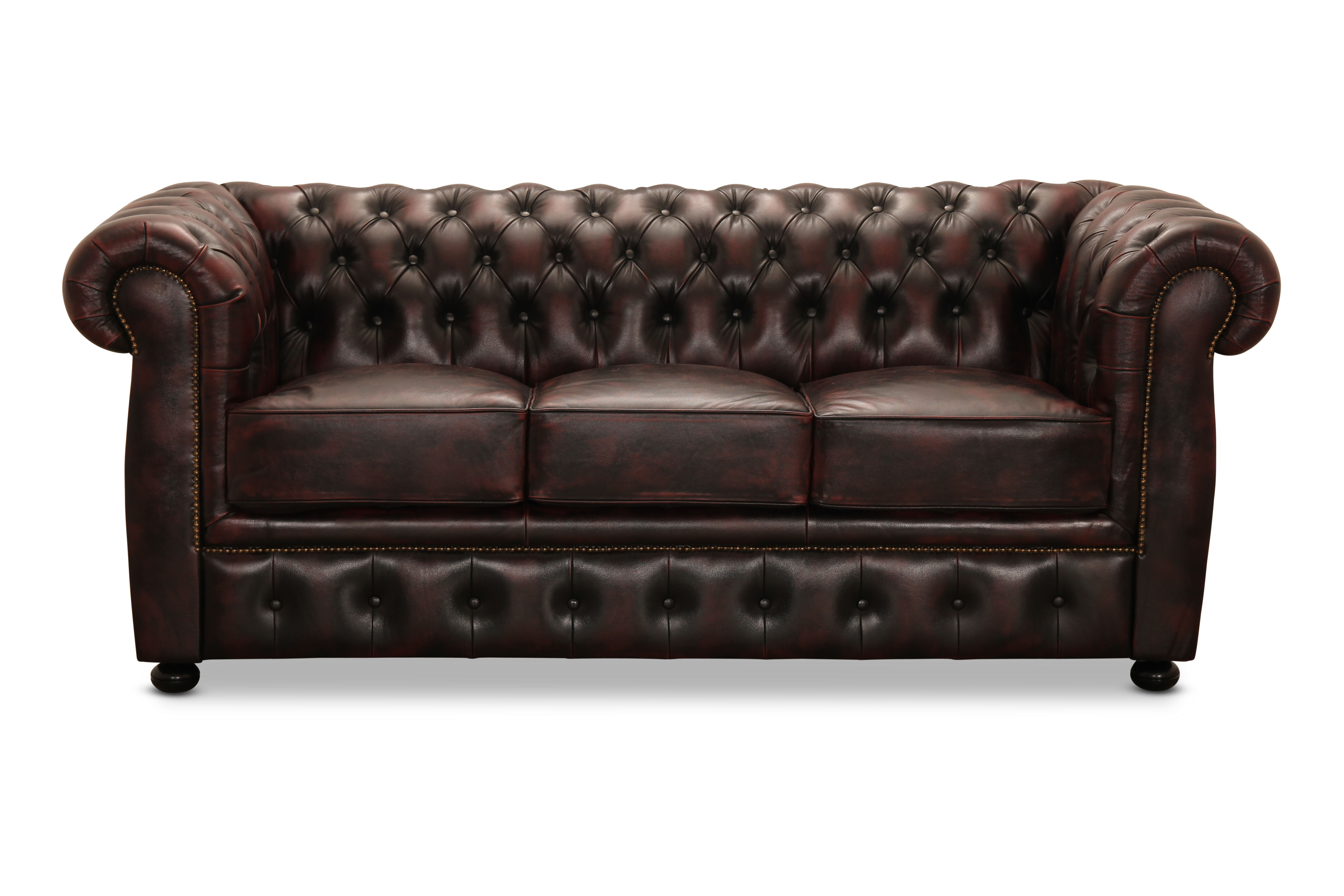 Winston 3-sits oxblod