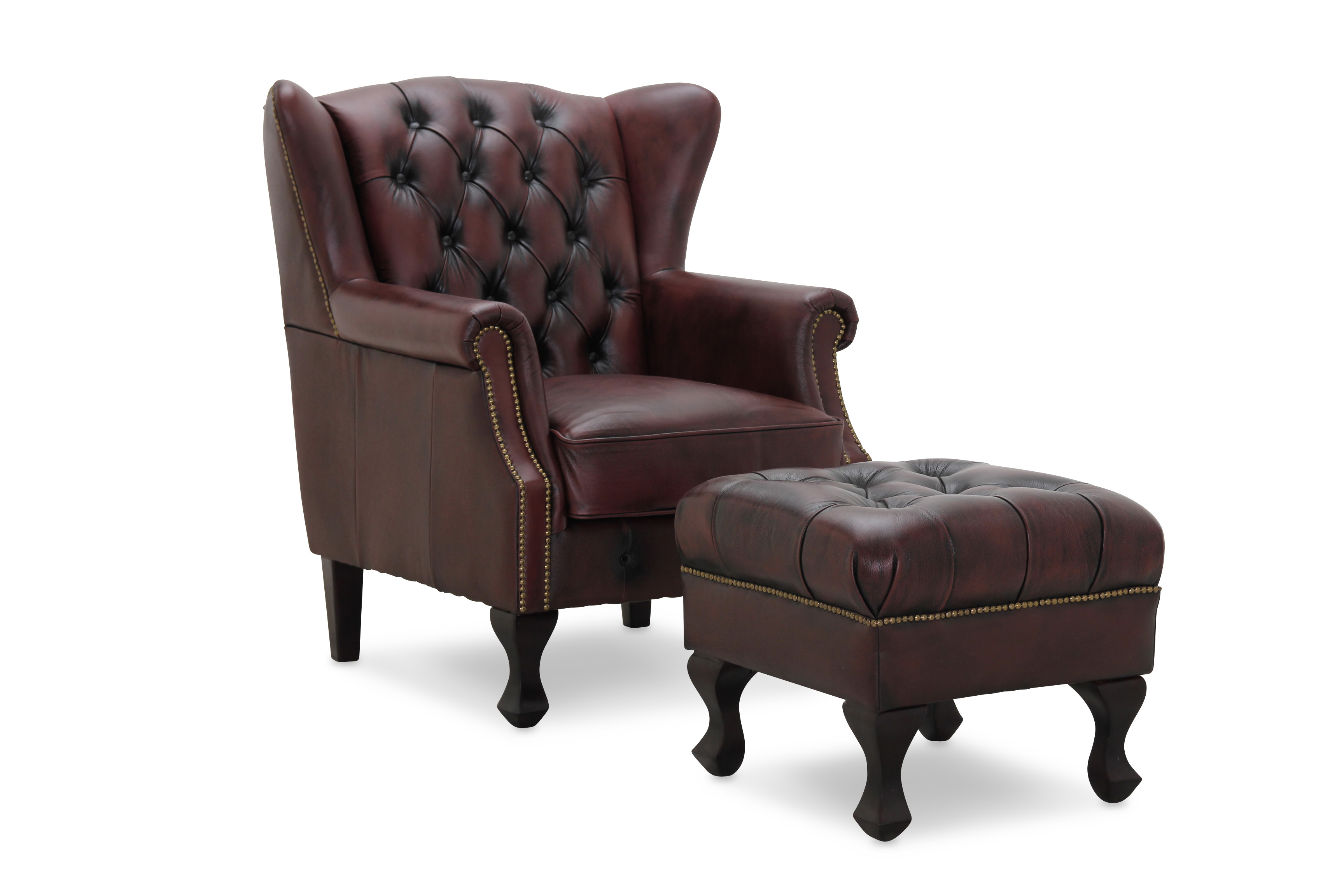 Inverness wingchair oxblod