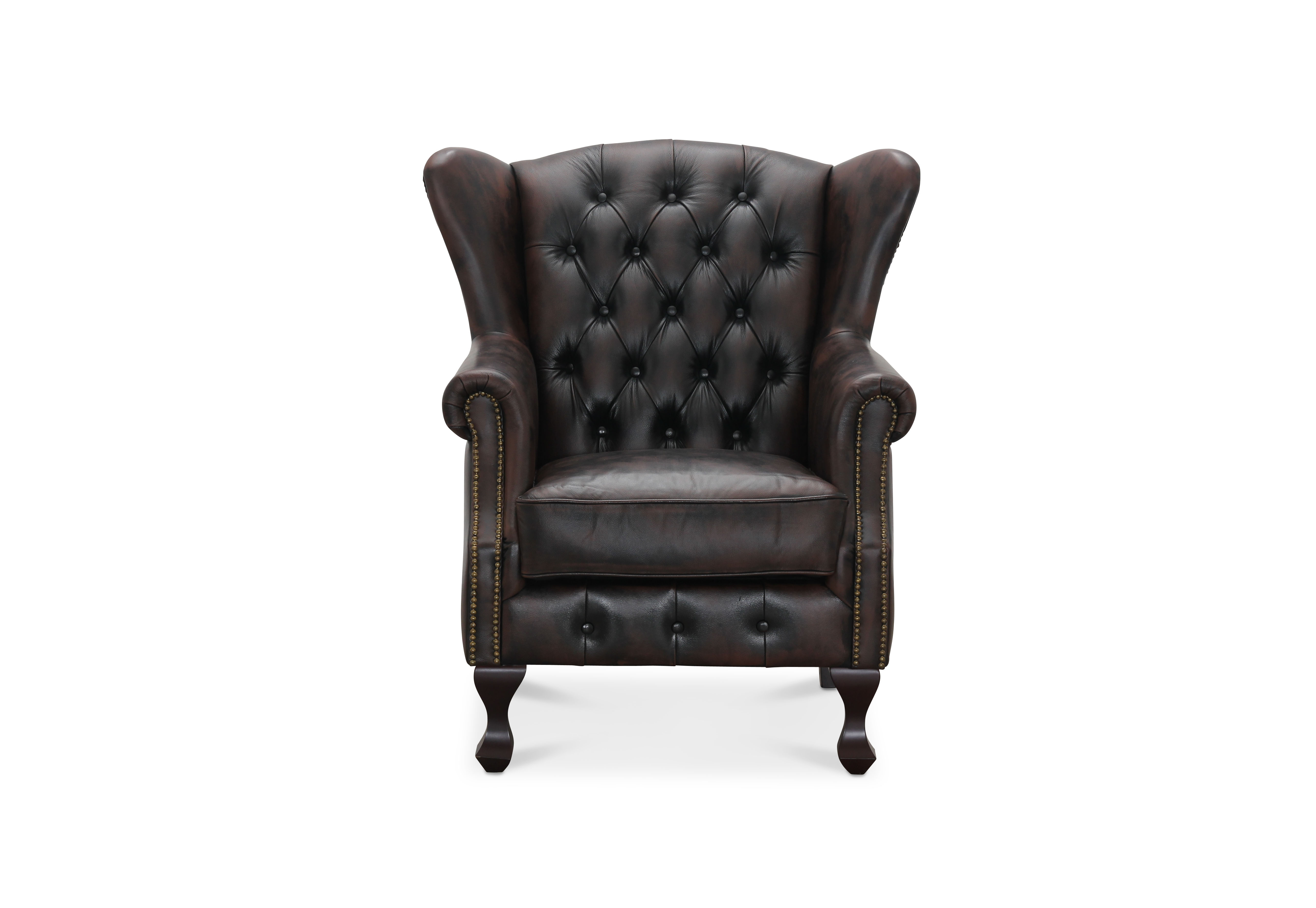 Inverness wingchair brun