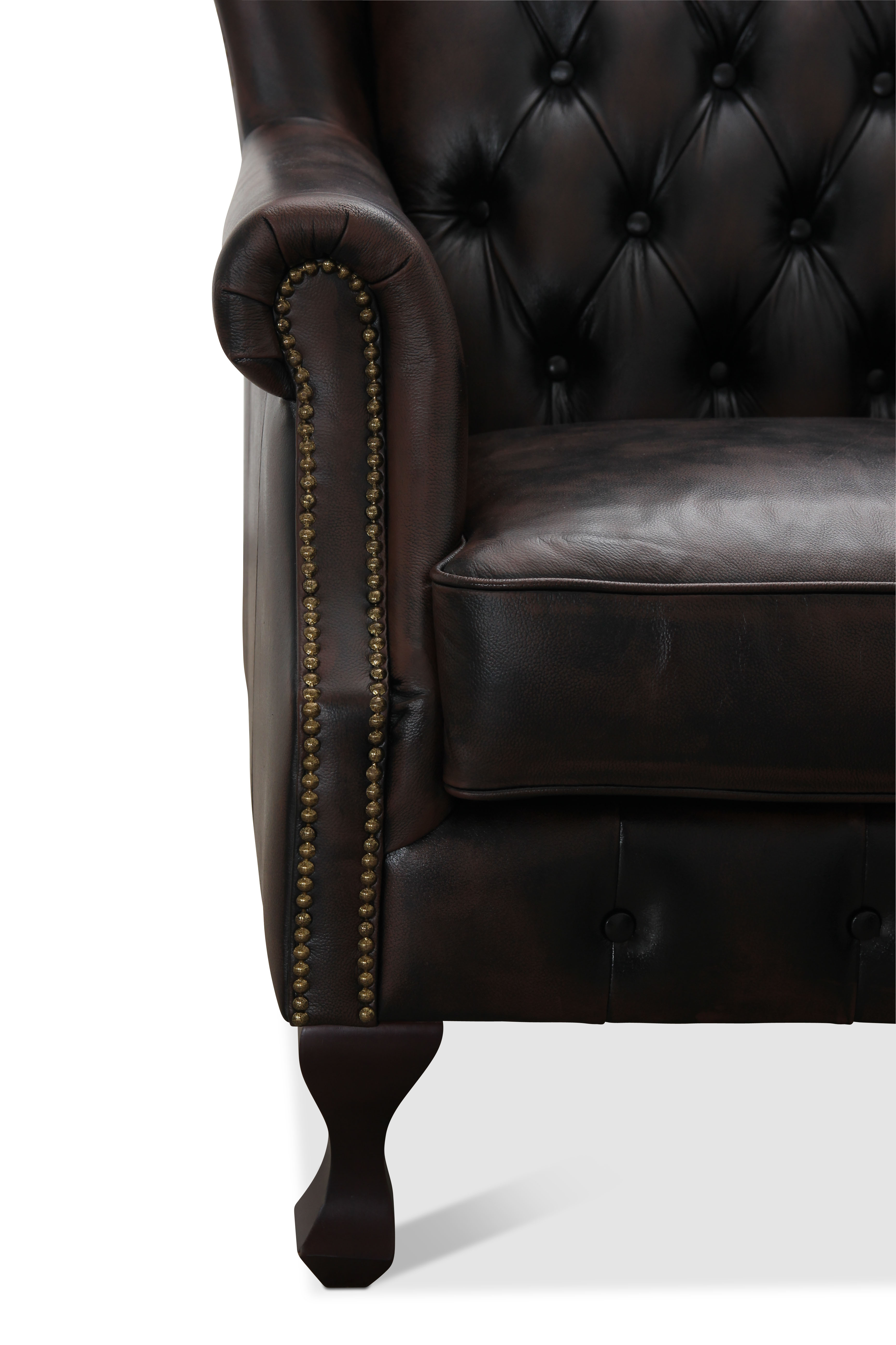 Inverness wingchair brun
