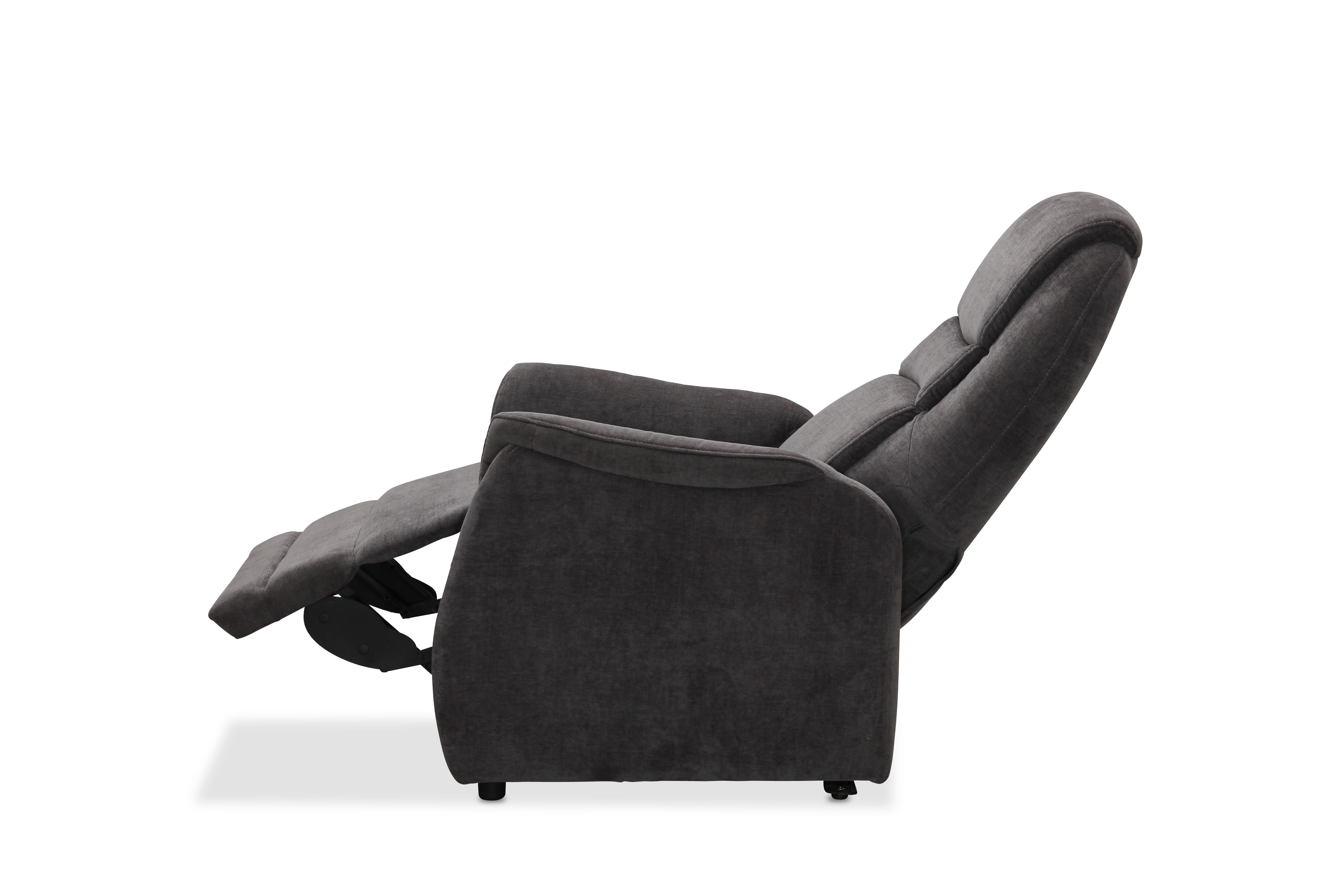 Oslo Uppresningsfåtölj XL - Grå/Svart