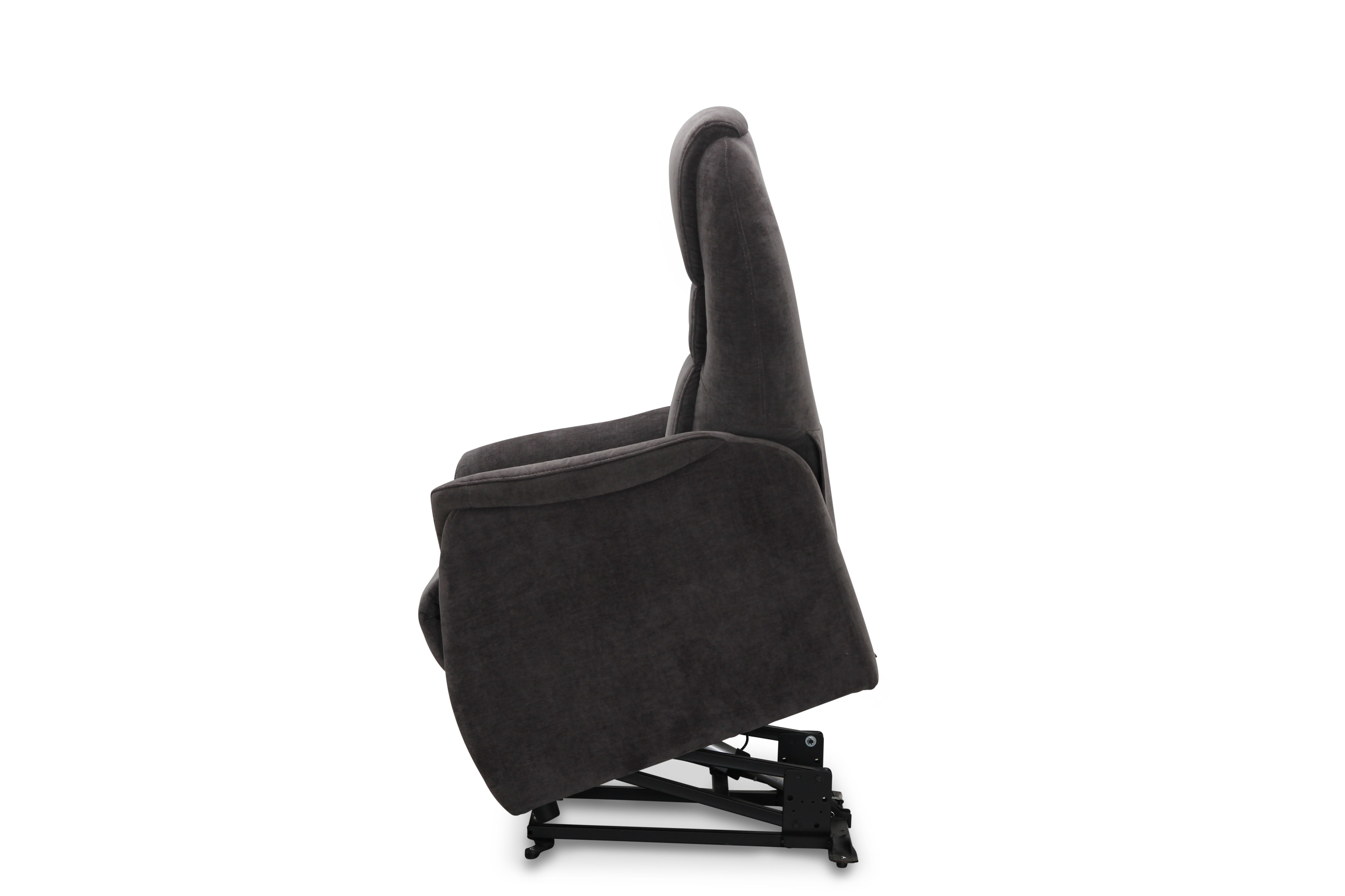 Oslo Uppresningsfåtölj XL - Grå/Svart