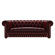 LINWOOD CHESTERFIELD 3-SITS ANTIQU RED