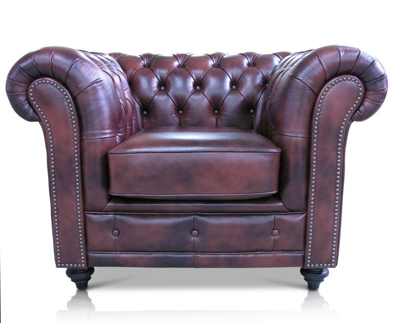 Lord Chesterfield fåtölj