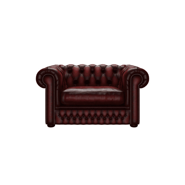 SHACKLETON CHESTERFIELD 1.5 FÅTÖLJ ANTIQUE RED