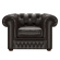 SHACKLETON CHESTERFIELD FÅTÖLJ MUSTANG DARK BROWN SHACKLETON CHESTERFIELD FÅTÖLJ MUSTANG DARK BROWN