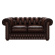 SHACKLETON CHESTERFIELD 2-SITS ANTIQUE BROWN SHACKLETON CHESTERFIELD 2-SITS ANTIQUE BROWN