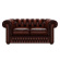 SHACKLETON CHESTERFIELD 2-SITS ANTIQUE CHESTNUT SHACKLETON CHESTERFIELD 2-SITS ANTIQUE CHESTNUT