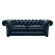 SHAKESPEARE CHESTERFIELD 3-SITS ANTIQUE BLUE SHAKESPEARE CHESTERFIELD 3-SITS ANTIQUE BLUE