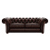 SHAKESPEARE CHESTERFIELD 3-SITS ANTIQUE BROWN SHAKESPEARE CHESTERFIELD 3-SITS ANTIQUE BROWN