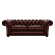 SHAKESPEARE CHESTERFIELD 3-SITS ANTIQUE CHESTNUT