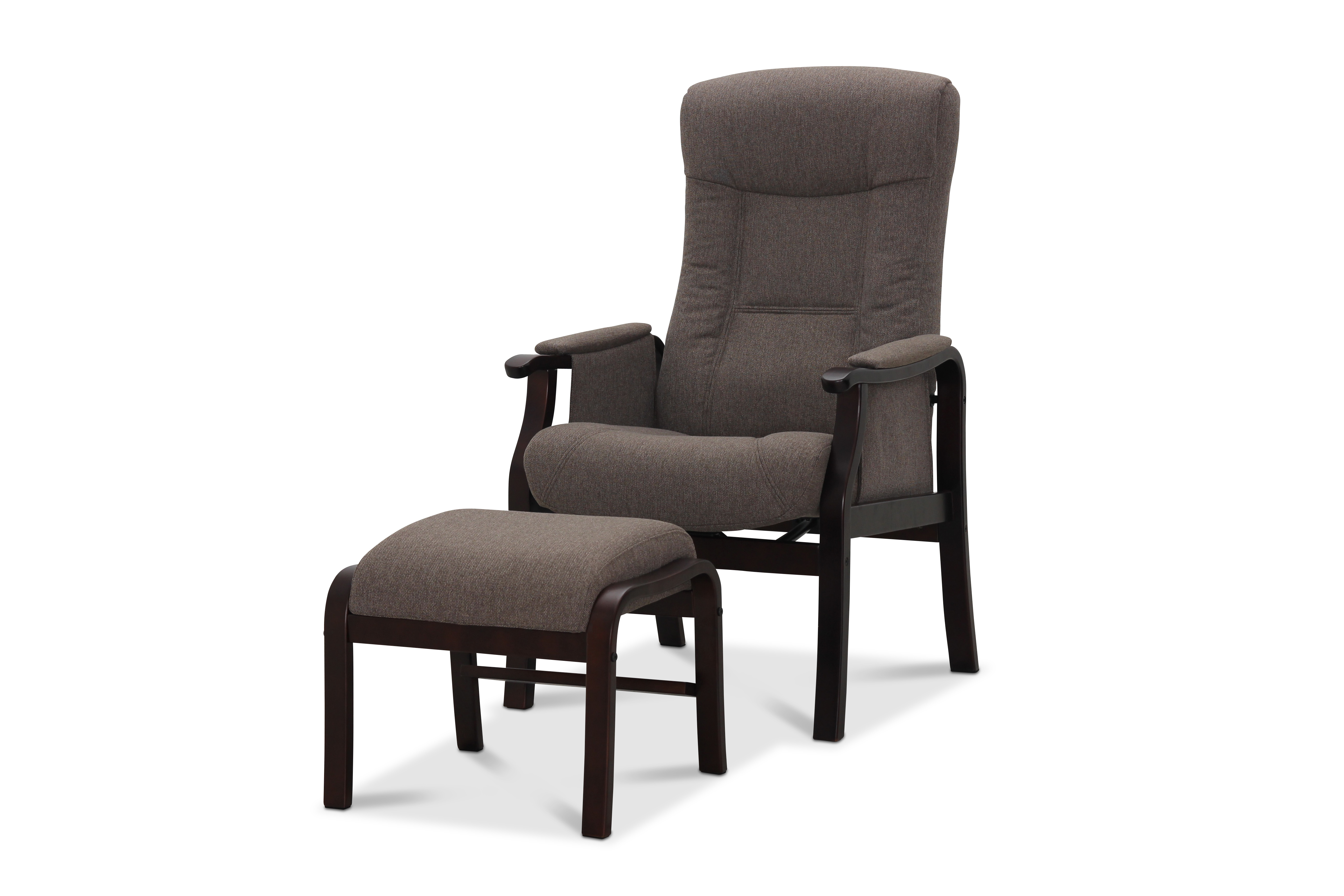 Bergen Fåtölj Med Pall